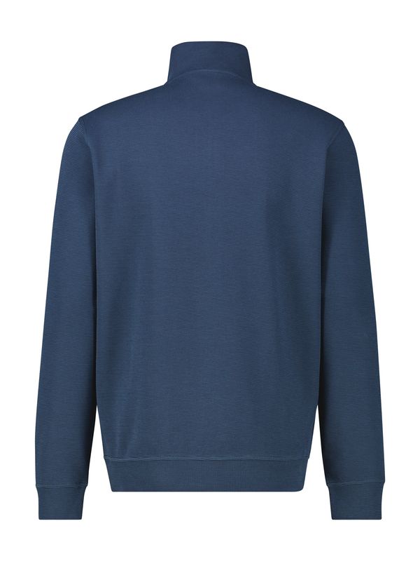 Lerros effen sweater, strom blue