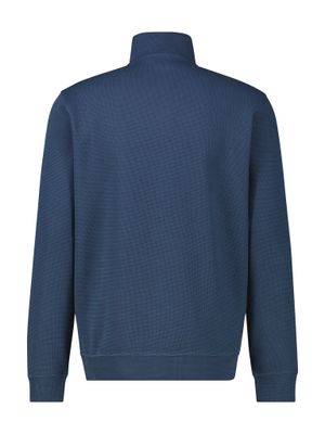 Lerros effen sweater, strom blue