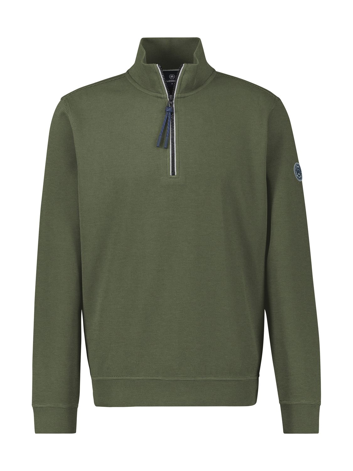 Lerros effen sweater,, nordic olive