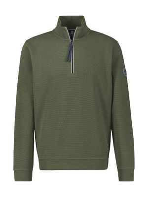 Lerros effen sweater,, nordic olive