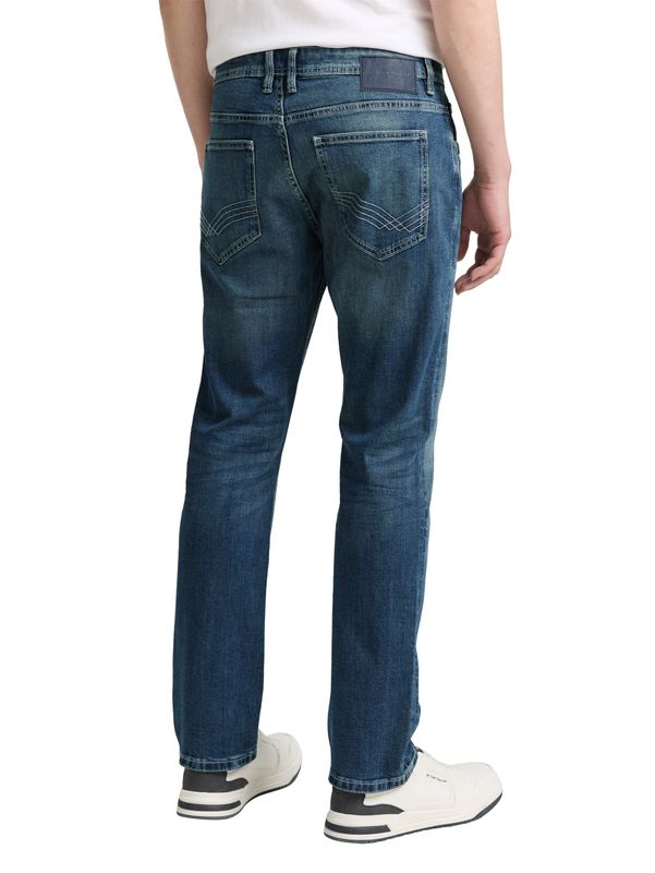 Tom Tailor rechte jeans met stretch, Used Mid Stone Blue
