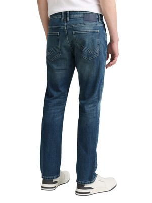 Tom Tailor rechte jeans met stretch, Used Mid Stone Blue