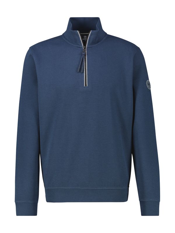 Lerros effen sweater, strom blue
