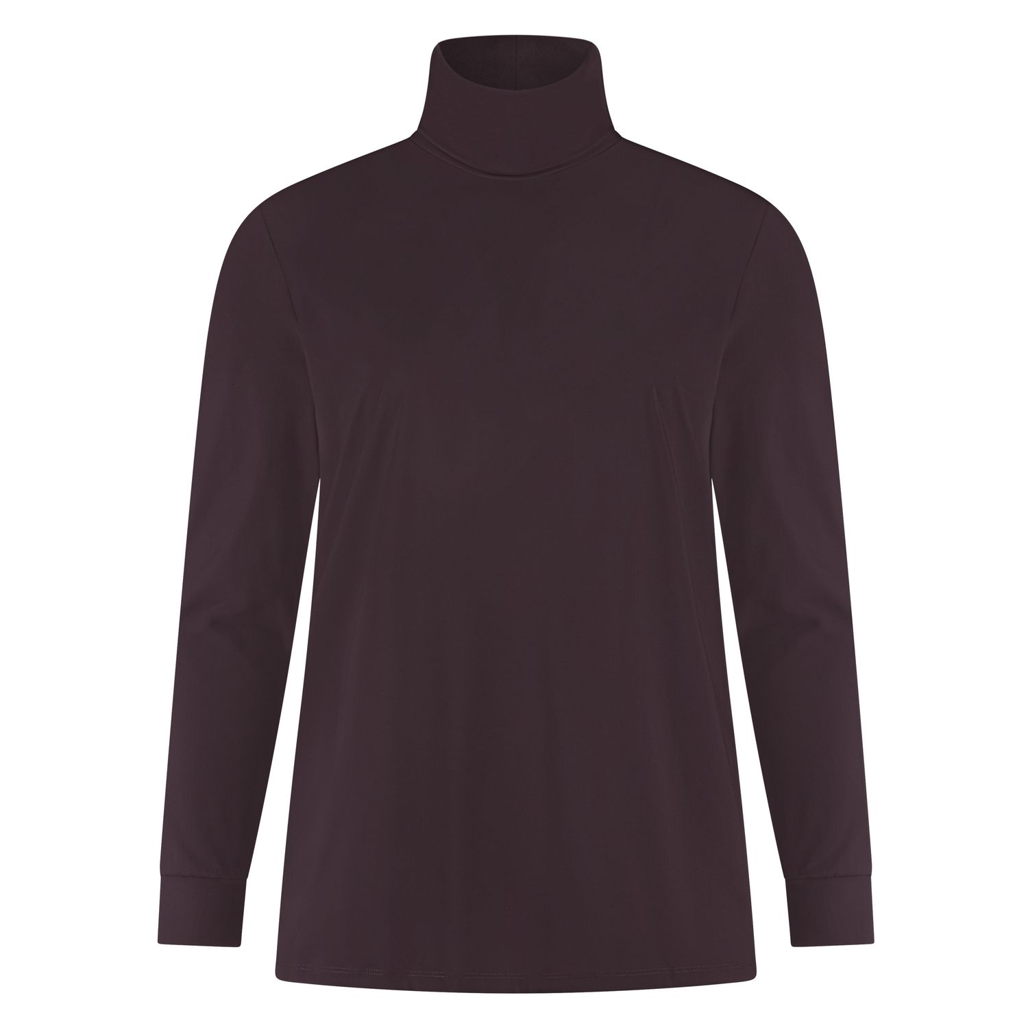 Plus Basics Turtle Neck, prune