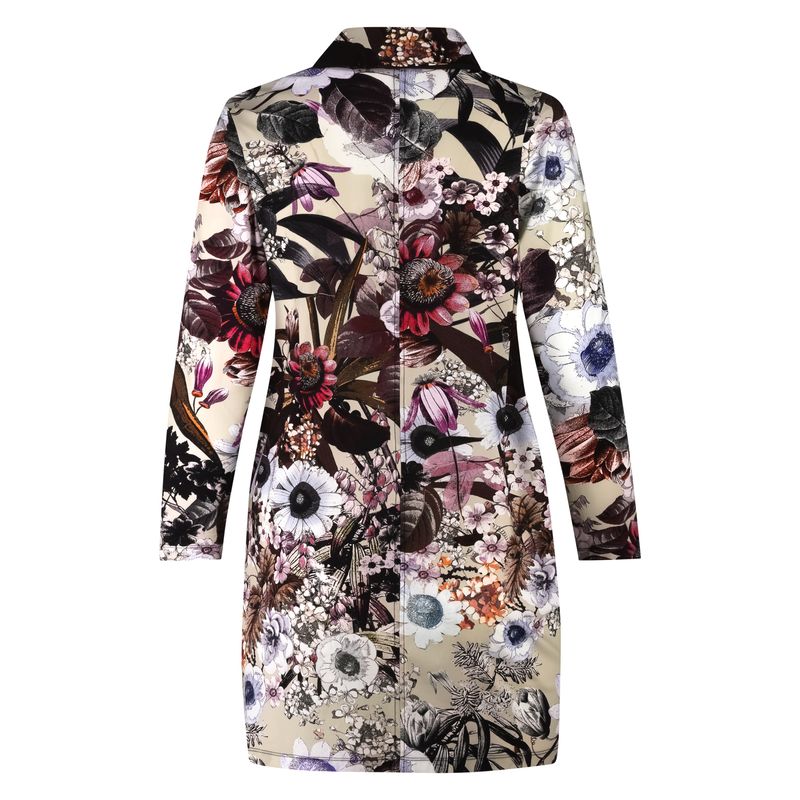 Plus Basics Jacket Long, Winter Garden