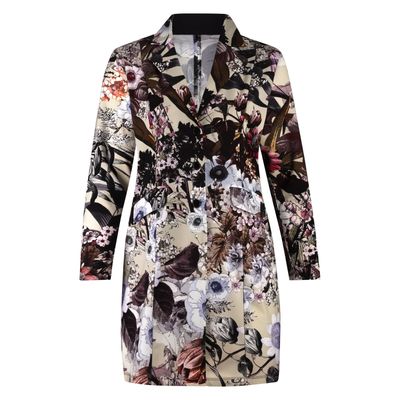 Plus Basics Jacket Long, Winter Garden
