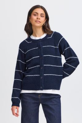 Fransa FRKENDRA Cardigan, Night Skye MIX