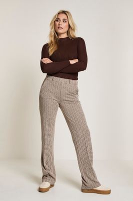 Para Mi Hannah - Knitted Jacquards, Pied de Poule Beige