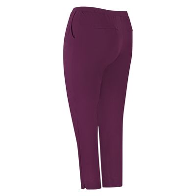 Plus Basics Pants Long, Burgundy