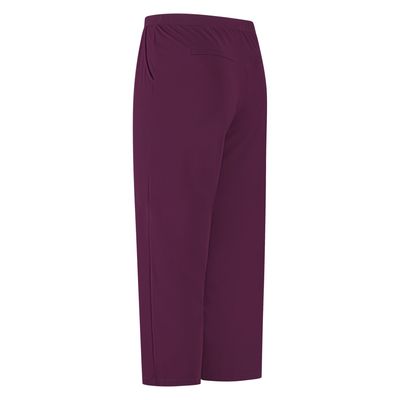 Plus Basics Pants Wide, Burgundy