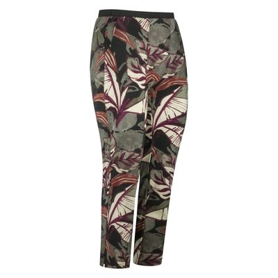 Plus Basics Pants Long, Mystic Leaves Plus Basics Pants Long, Mystic Leaves