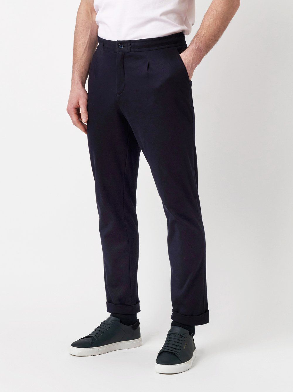 Desoto Casual Pant, solid navy