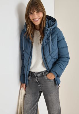 Cecil Sportive Padded Jacket, moonstone blue Cecil Sportive Padded Jacket, moonstone blue