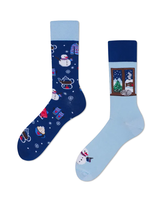 Many Mornings Winter Mood, blauw