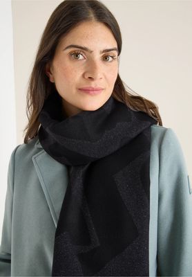 Cecil Soft Lurex Scarf, Black Cecil Soft Lurex Scarf, Black