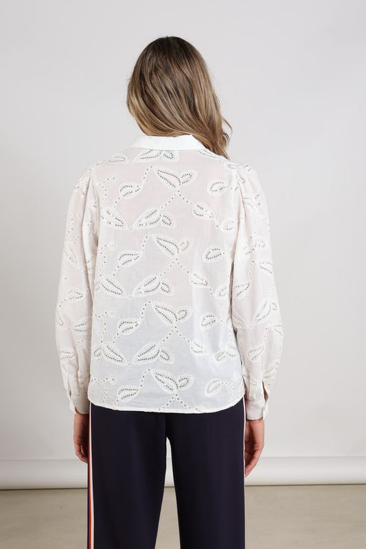 Nukus Milanova Blouse, Off White