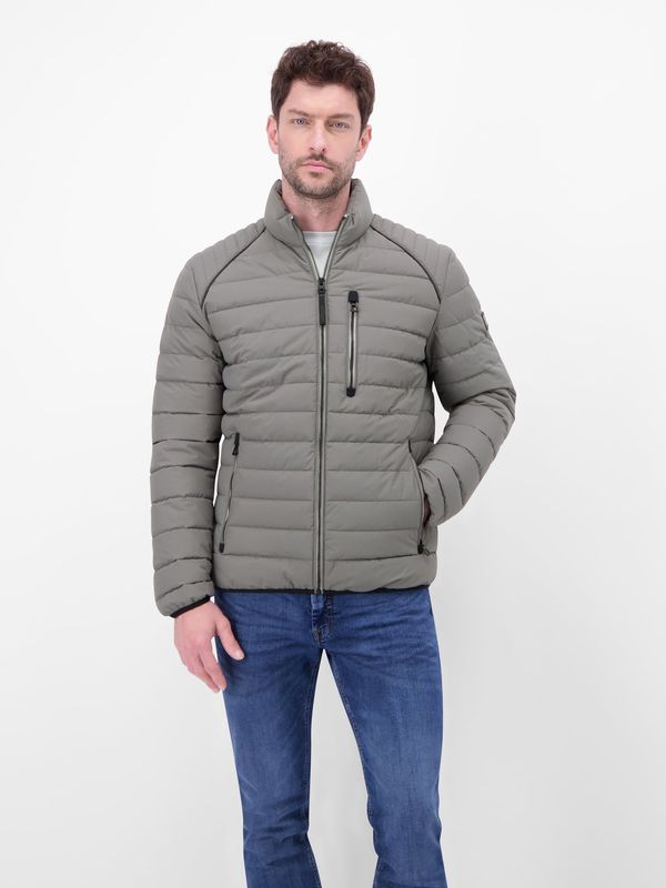 Lerros gewatteerde jacket, basalt grey