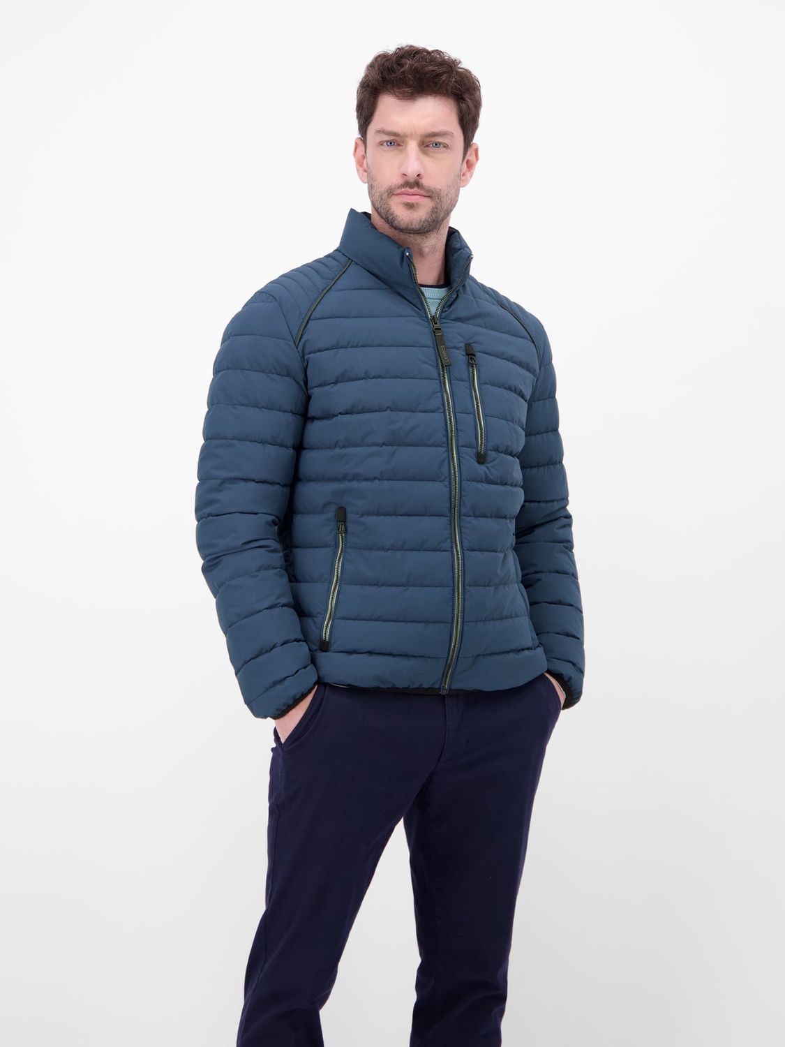 Lerros gewatteerde jacket, storm blue Lerros gewatteerde jacket, storm blue