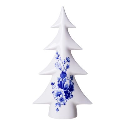 Kerstboom groot - Delfts blauw - Keramiek - 27,5 cm, delfts blauw Kerstboom groot - Delfts blauw - Keramiek - 27,5 cm, delfts blauw