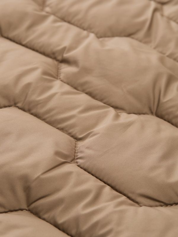 Tom Tailor Hybride gewatteerde jas, mountain taupe