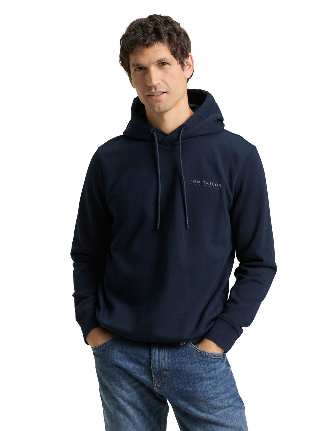 Tom Tailor Hoodie sweat, Sky Captain Blue