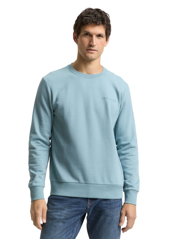 Tom Tailor Sweatshirt met ronde hals, tourmaline