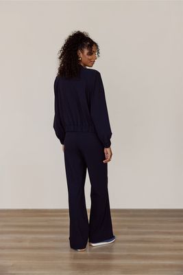 Studio Anneloes Benja bomber jacket, Dark Blue