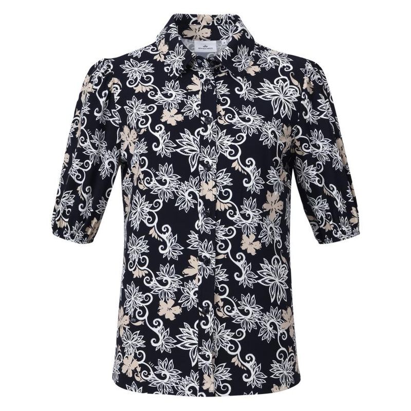 HV Society Philine blouse, Navy Flower