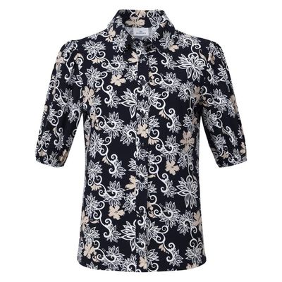 HV Society Philine blouse, Navy Flower