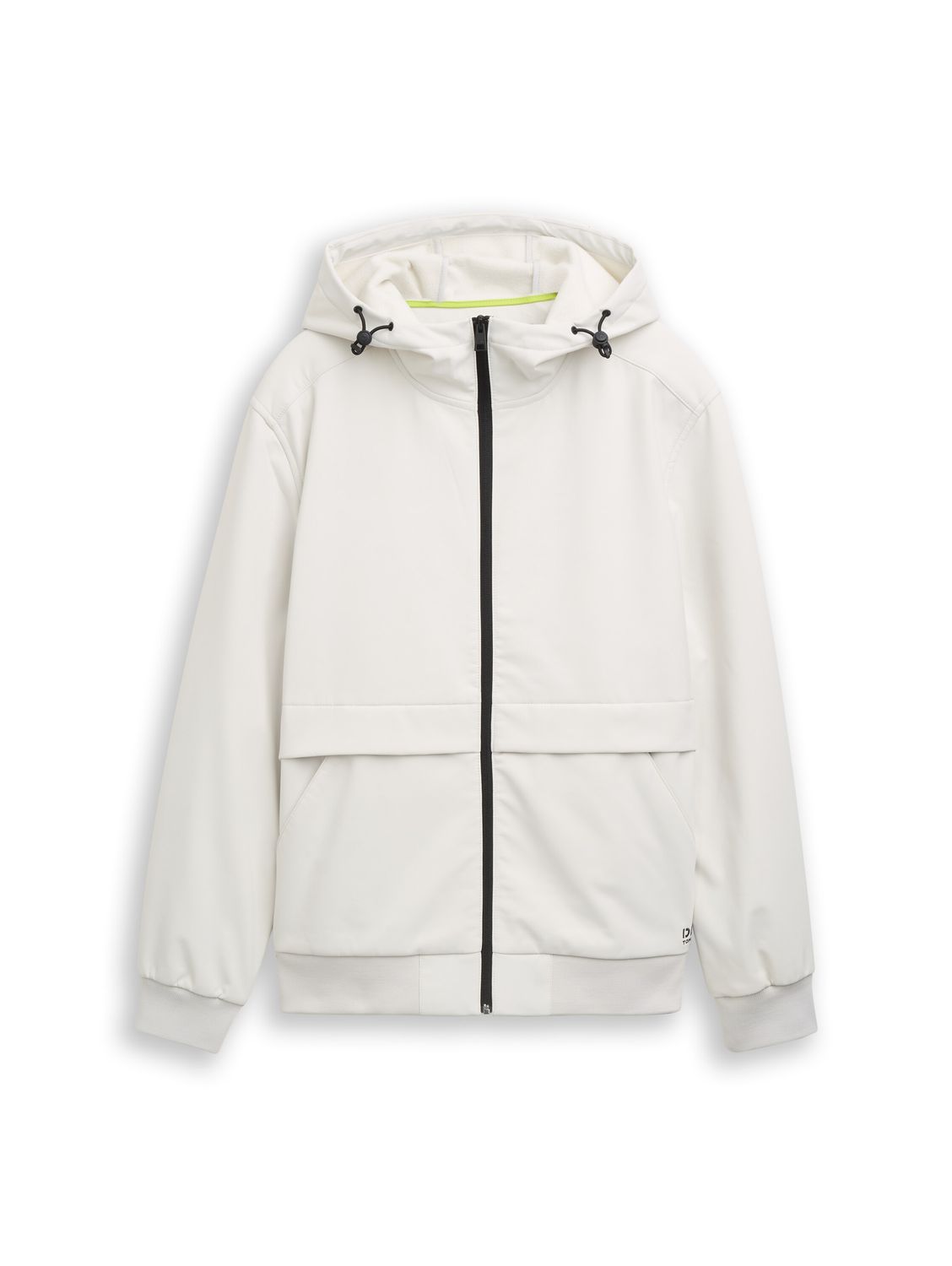 Tom Tailor Softshell jas met capuchon, Light Dawn Grey Tom Tailor Softshell jas met capuchon, Light Dawn Grey