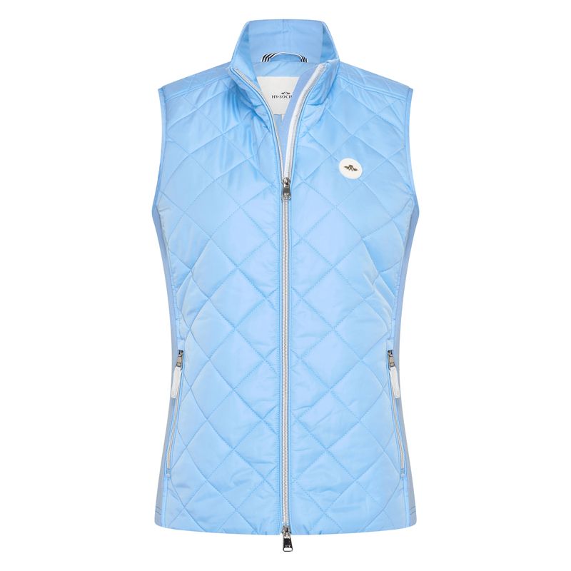 HV Society Bodywarmer HVSPaisley, Lightblue
