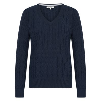 HV Society Pullover Ava, Navy HV Society Pullover Ava, Navy