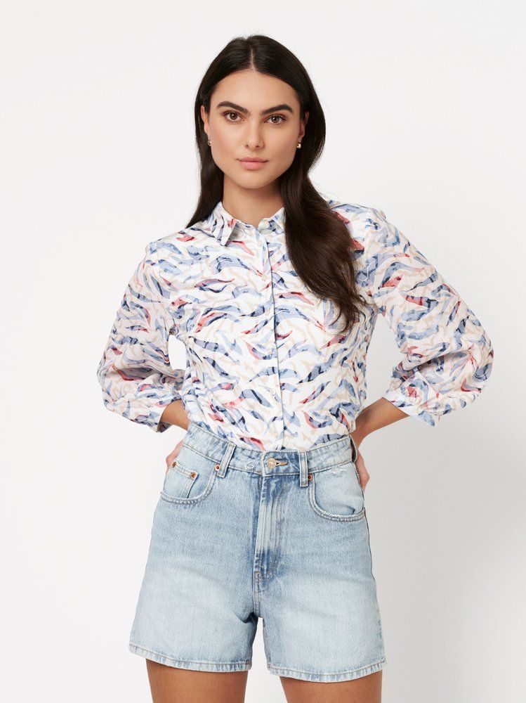 Desoto Pia,  multicolour abstract zebra