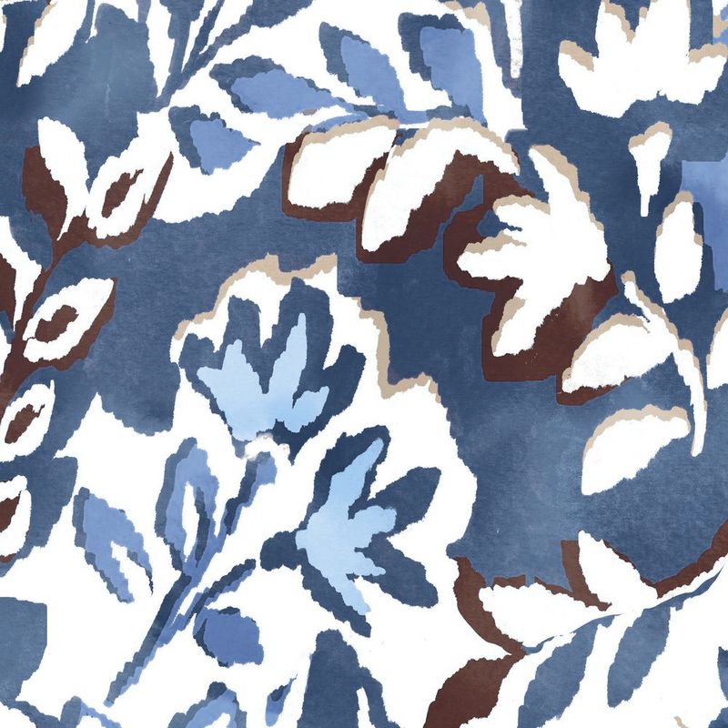 Desoto Pia, tinted florals denim