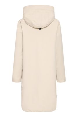 Fransa Shell jacket long, Oxford Tan