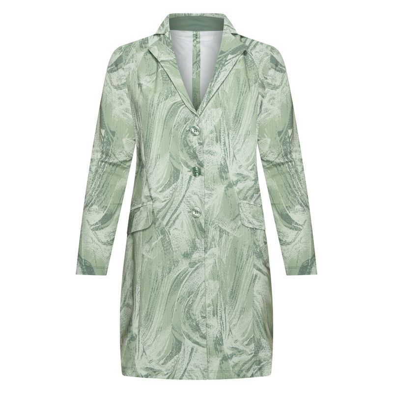 Plus Basics Jacket Midi, Green Meadow