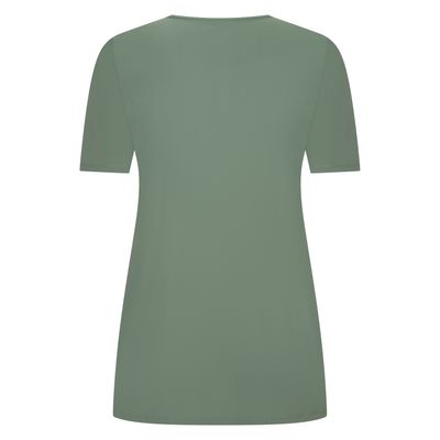 Plus Basics Tee V Slim SS, Linde