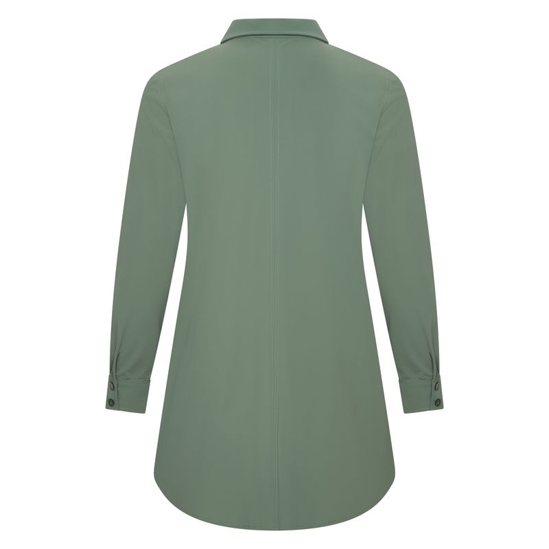 Plus Basics Blouse Midi LS, Linde