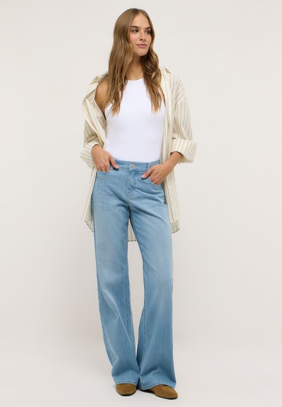 Angels Liz Love jeans, bleached blue used b