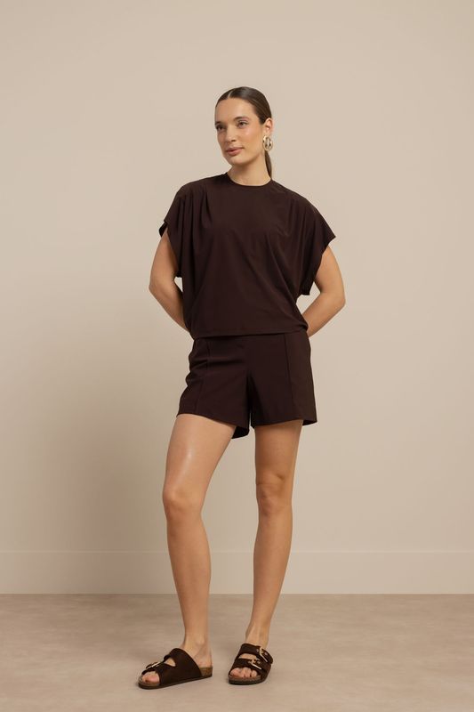 Studio Anneloes Leona top, espresso