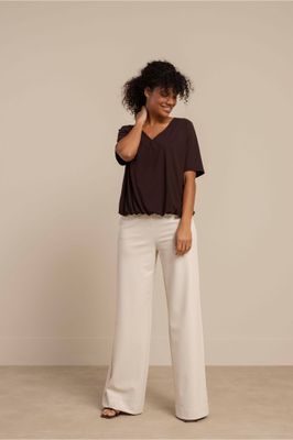Studio Anneloes Vicky shirt, espresso Studio Anneloes Vicky shirt, espresso