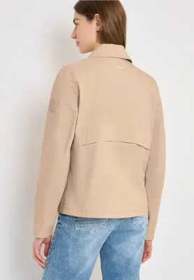 Cecil Short Trench Jacket, crispy camel