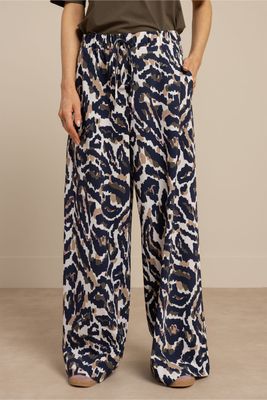 Studio Anneloes Grace leopard trousers, multi color