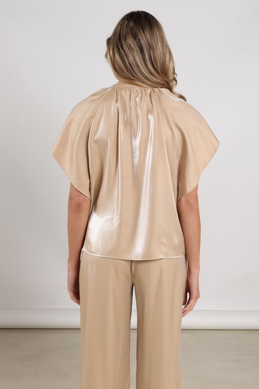 Nukus Taylor Top Shiny, Sand