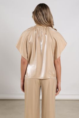Nukus Taylor Top Shiny, Sand