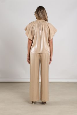 Nukus Rubi Pants Shiny, Sand