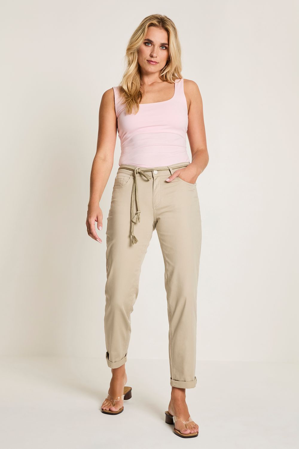 Para-Mi Bobby - Casual Cotton,  Light Olive