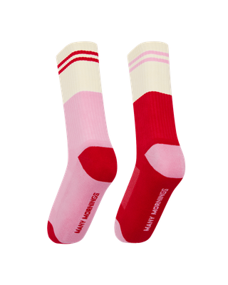 Many Mornings Sportsokken Red Romance, multi
