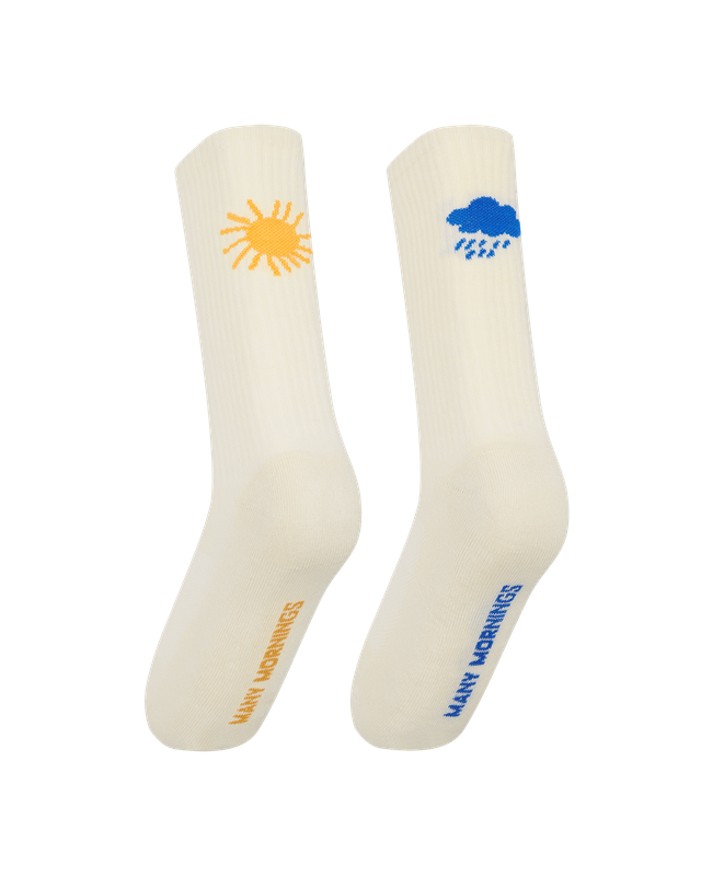 Many Mornings Sportsokken Sunny Rain, beige