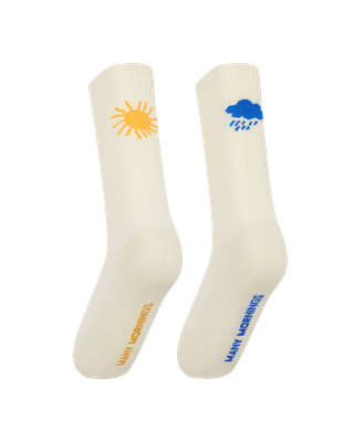 Many Mornings Sportsokken Sunny Rain, beige